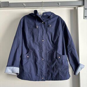 Mackintosh New England Women's Navy Jacket size 1X